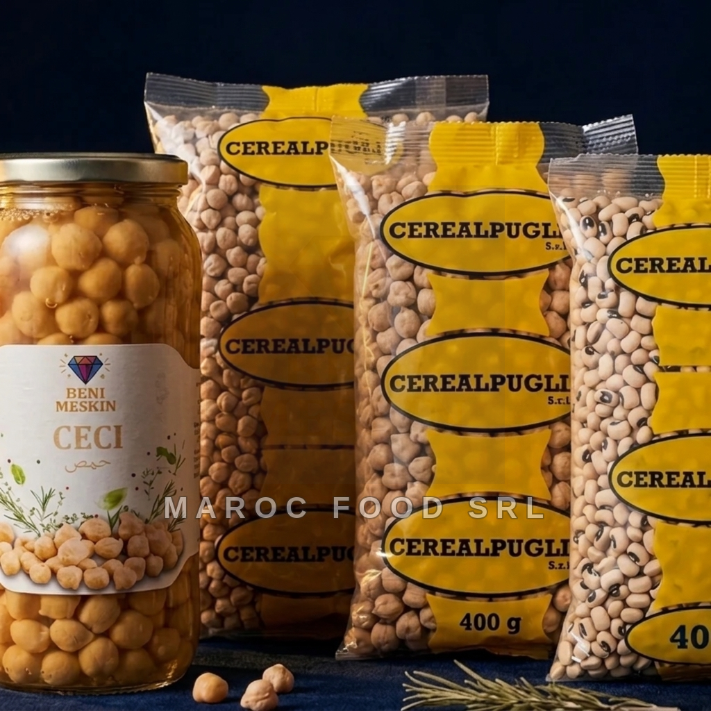 Legumi Secchi Selezionati — ingrosso Marocfood Srl