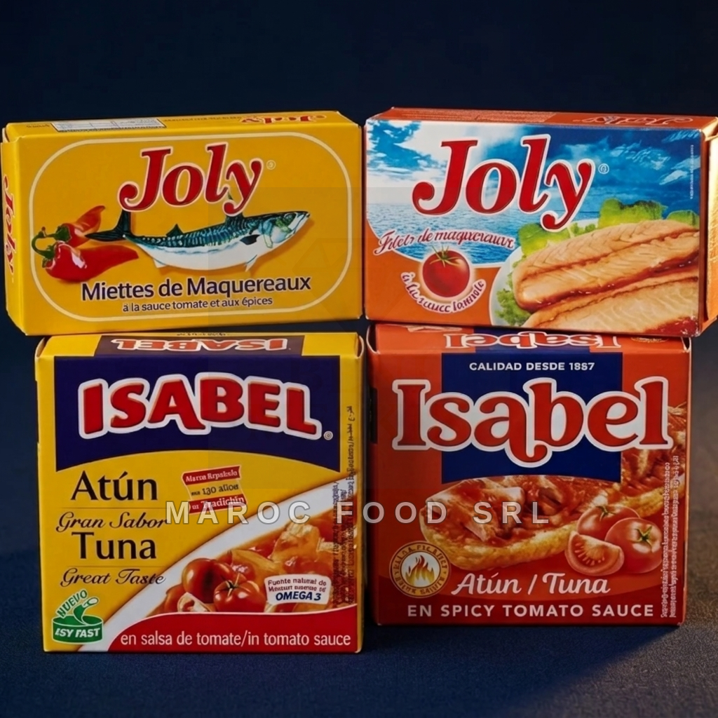 Tonno & Conserve Ittiche — ingrosso Marocfood Srl