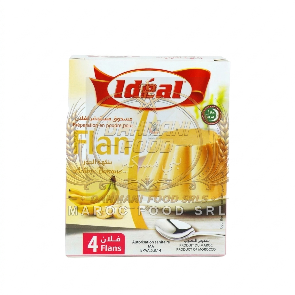 Ideal Preparato Per Budino Alla Banana — Dolci & Biscotti Marocfood Srl