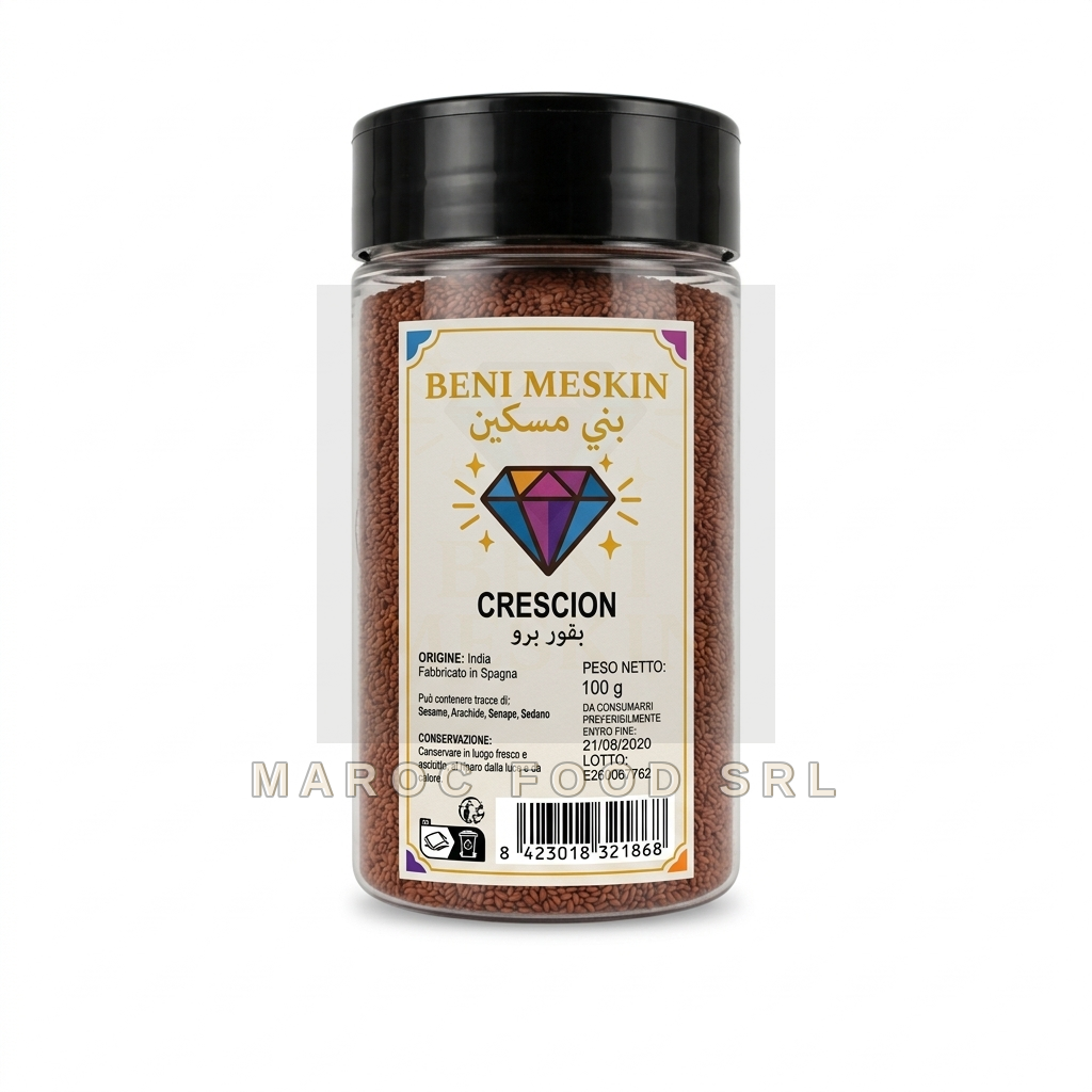 Semi Di Crescione Barattolo — Spezie & Aromi Marocfood Srl