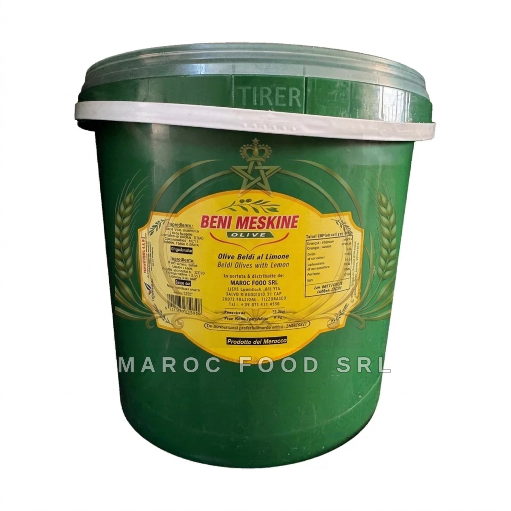 Olive Beldi Al Limone — Olive & Conserve Marocfood Srl