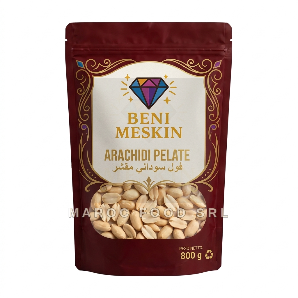 Arachidi Pelate — Frutta Secca Marocfood Srl