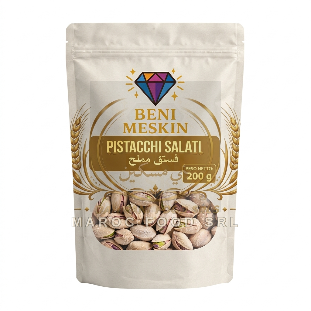 Pistacchi Tostati E Salati — Frutta Secca Marocfood Srl