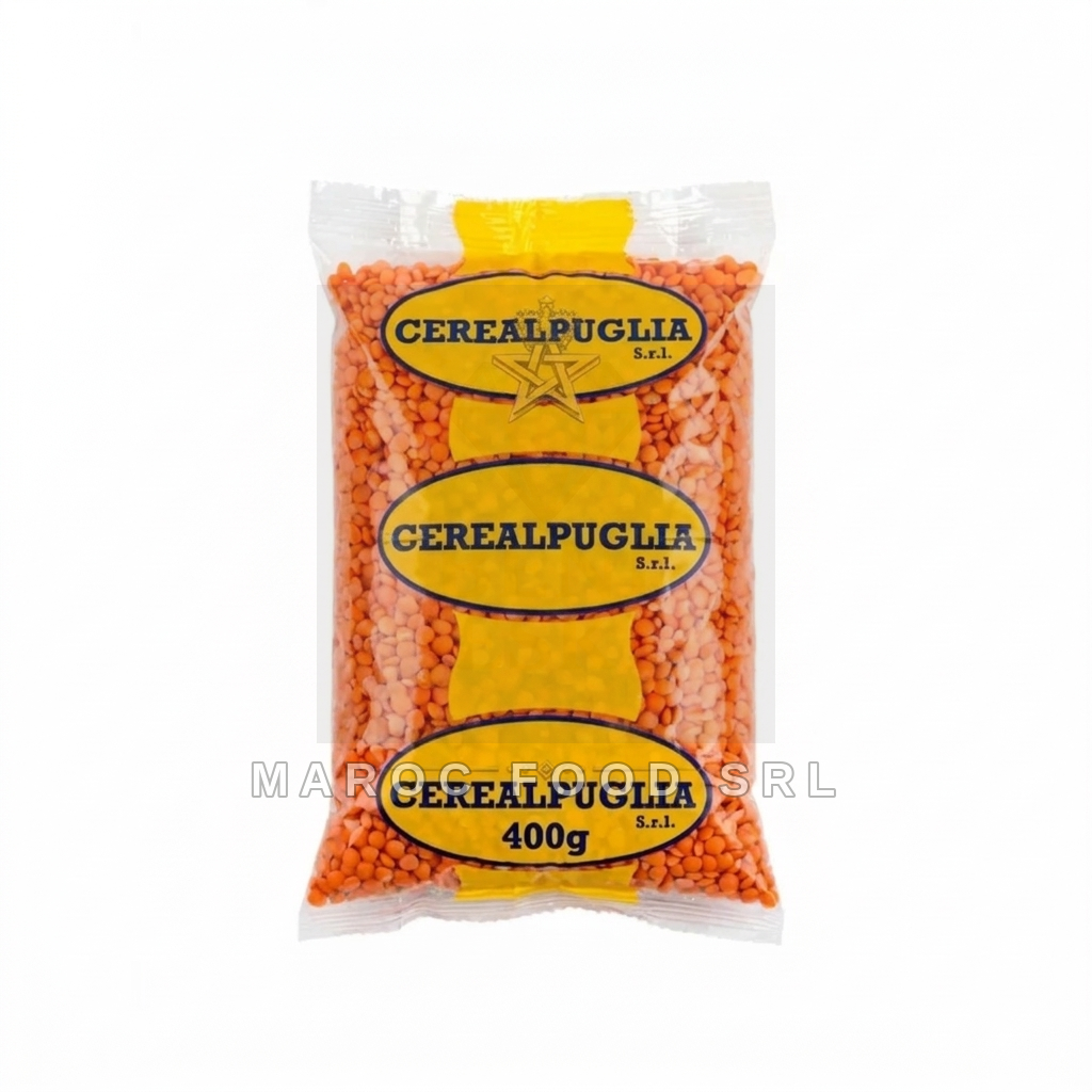 Lenticchie Rosse Decorticate — Legumi Secchi Selezionati Marocfood Srl