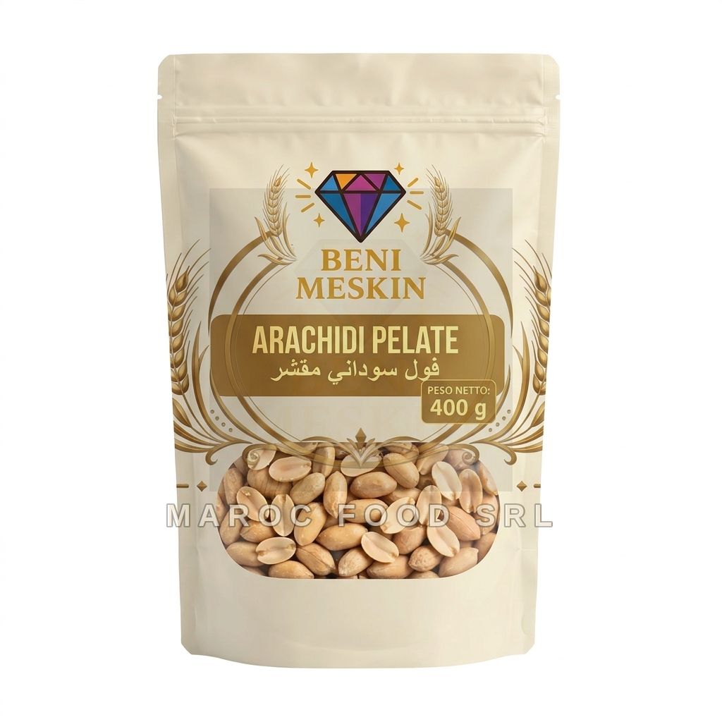 Arachidi  Pelate — Frutta Secca Marocfood Srl