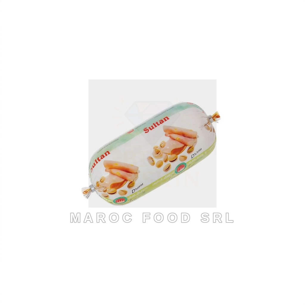 Sultan Galantina Al Pistacchio — Salumi Tipici Halal Marocfood Srl