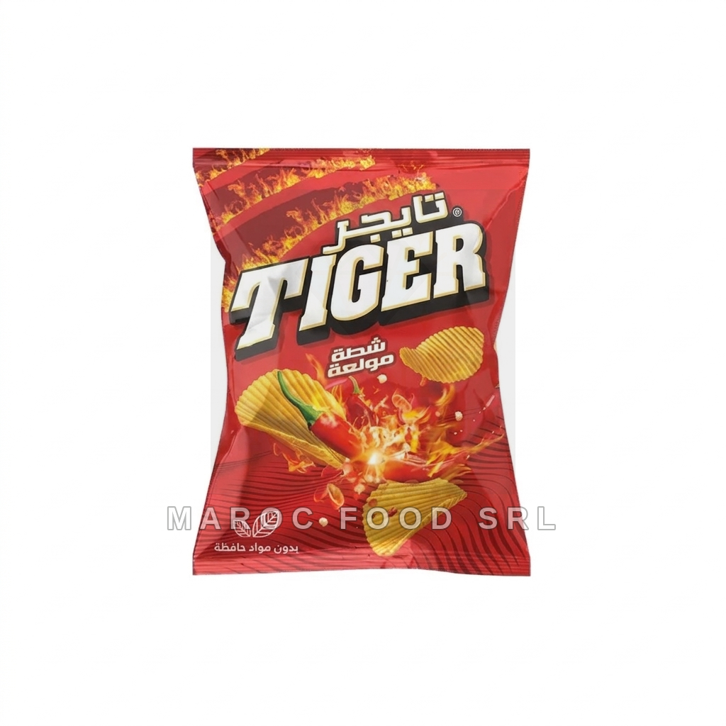 Tiger Chips Peperoncino Forte — Frutta Secca Marocfood Srl