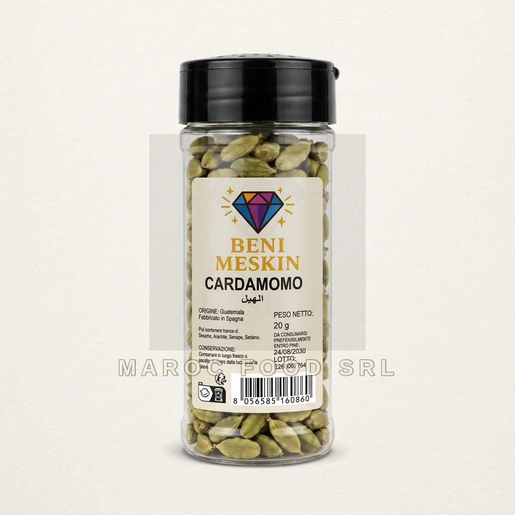 Cardamomo In Barattolo — Spezie & Aromi Marocfood Srl
