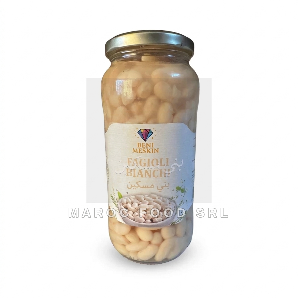 Fagioli In Vetro Beni Meskin — Legumi Secchi Selezionati Marocfood Srl
