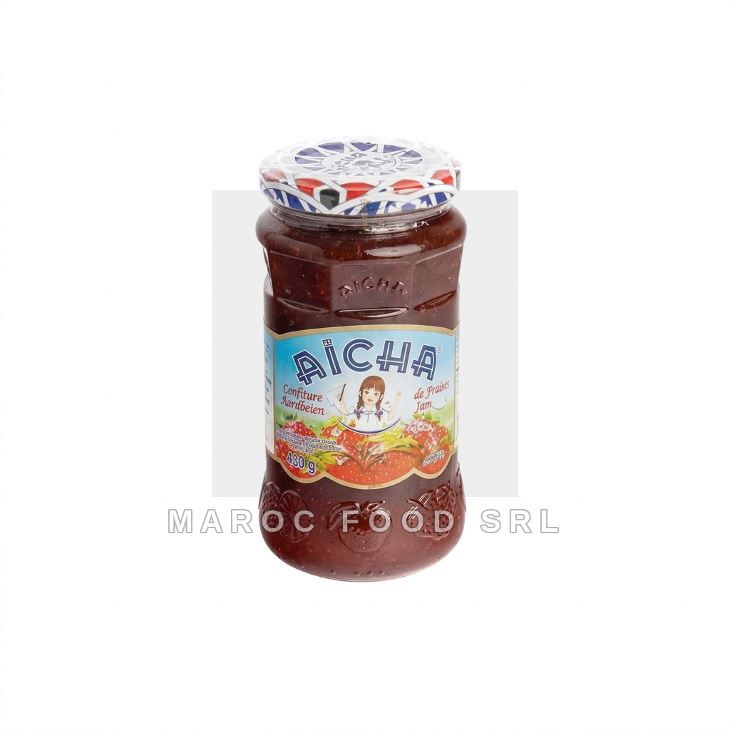 Aicha Confettura Di Fragole — Miele & Dolcificanti Marocfood Srl
