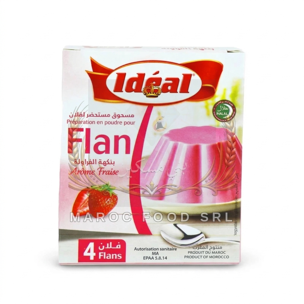 Ideal Preparato Per Budino Alla Fragola — Dolci & Biscotti Marocfood Srl