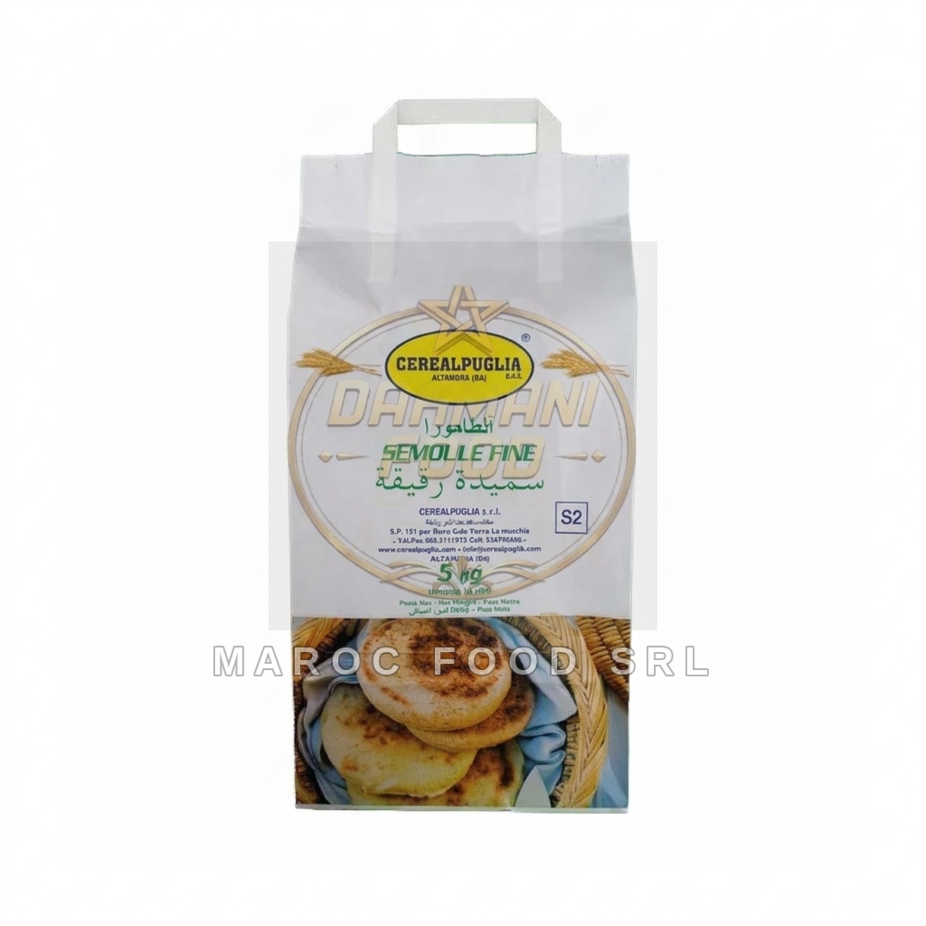 Cerealpuglia Semola Fine — Farine & Lieviti Marocfood Srl