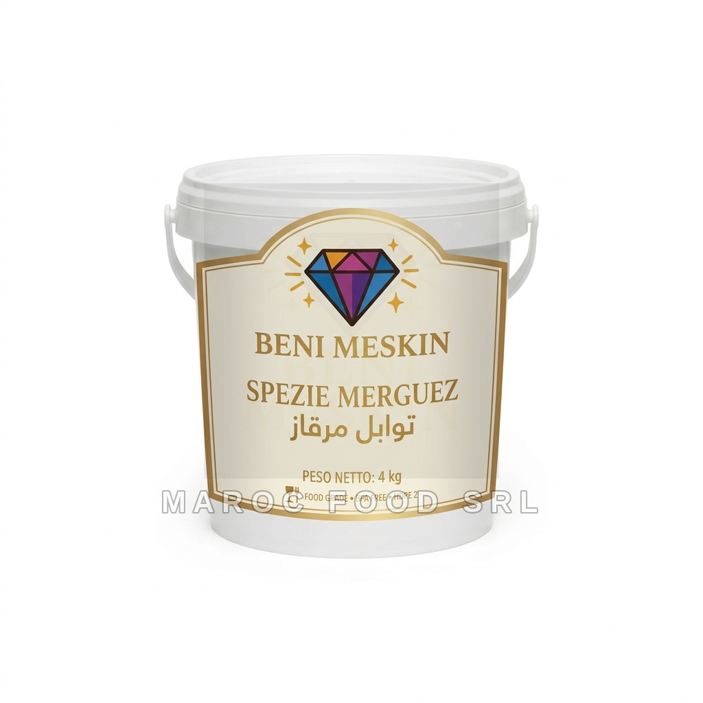 Preparato Per Condimento Spezia Mergaz — Spezie & Aromi Marocfood Srl
