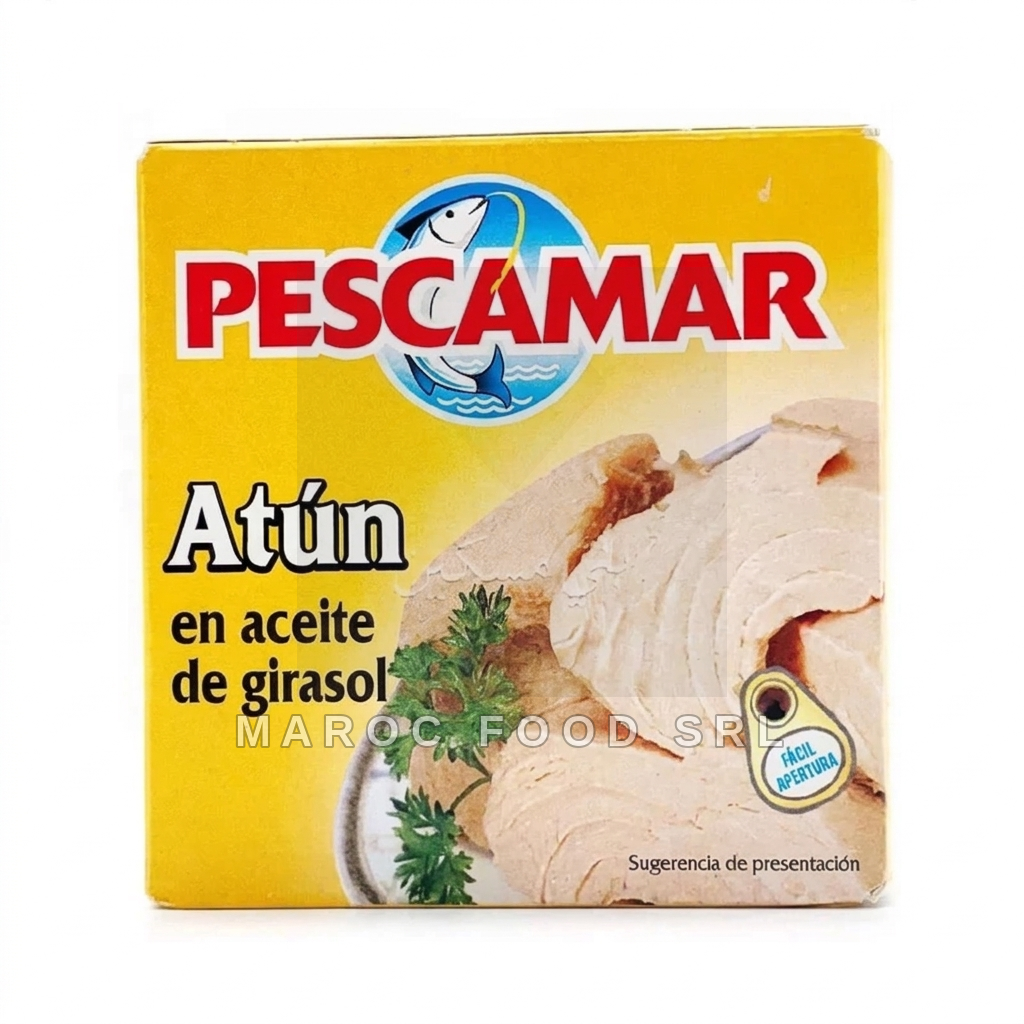 Pescamar Tonno All'Olio Di Girasole — Tonno & Conserve Ittiche Marocfood Srl