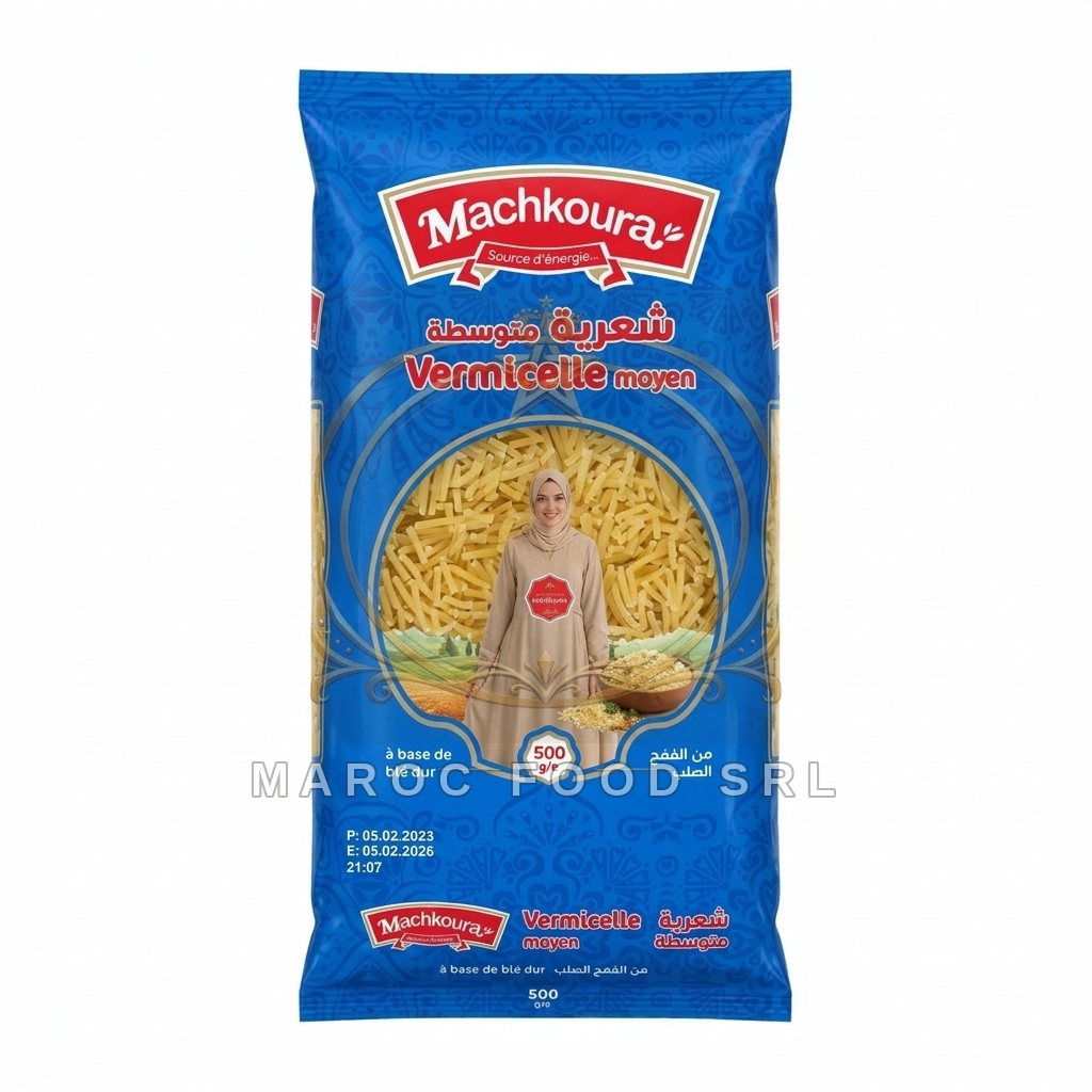 Vermicelli Medi Machkoura — Couscous & Semola Marocfood Srl