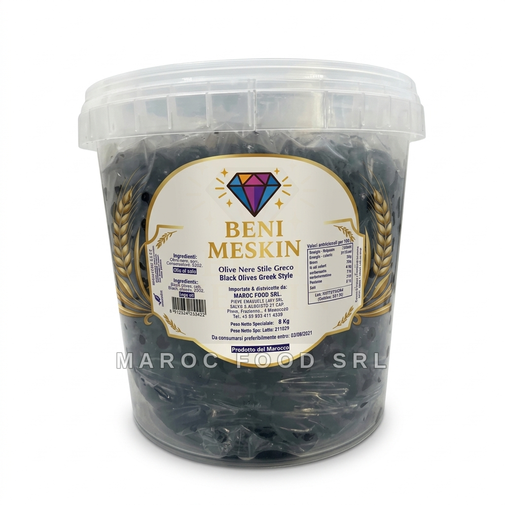 Olive Nere — Olive & Conserve Marocfood Srl