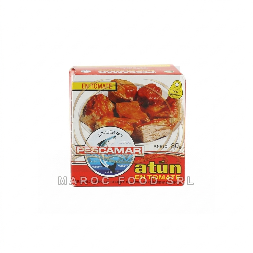 Pescamar Tonno Con Salsa Di Pomodoro — Tonno & Conserve Ittiche Marocfood Srl
